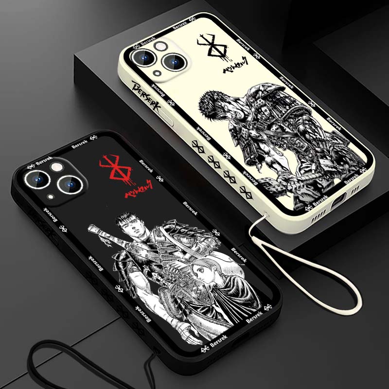 Apple Iphone 15 Pro Max - เคสโทรศัพท์ลายการ์ตูนญี่ปุ่น Berserk Guts สำหรับ Apple iPhone
