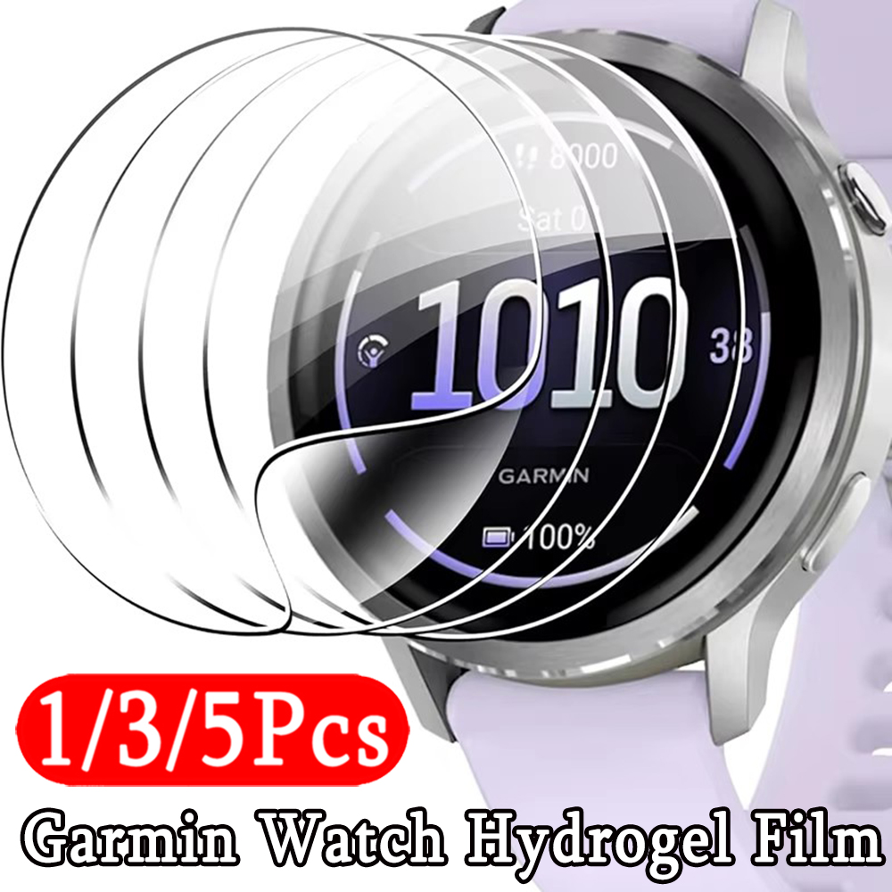 Hydrogel Screen Protector - 1-5 ชิ้นนาฬิกาฟิล์มไฮโดรเจลสำหรับ Garmin Venu 4 41