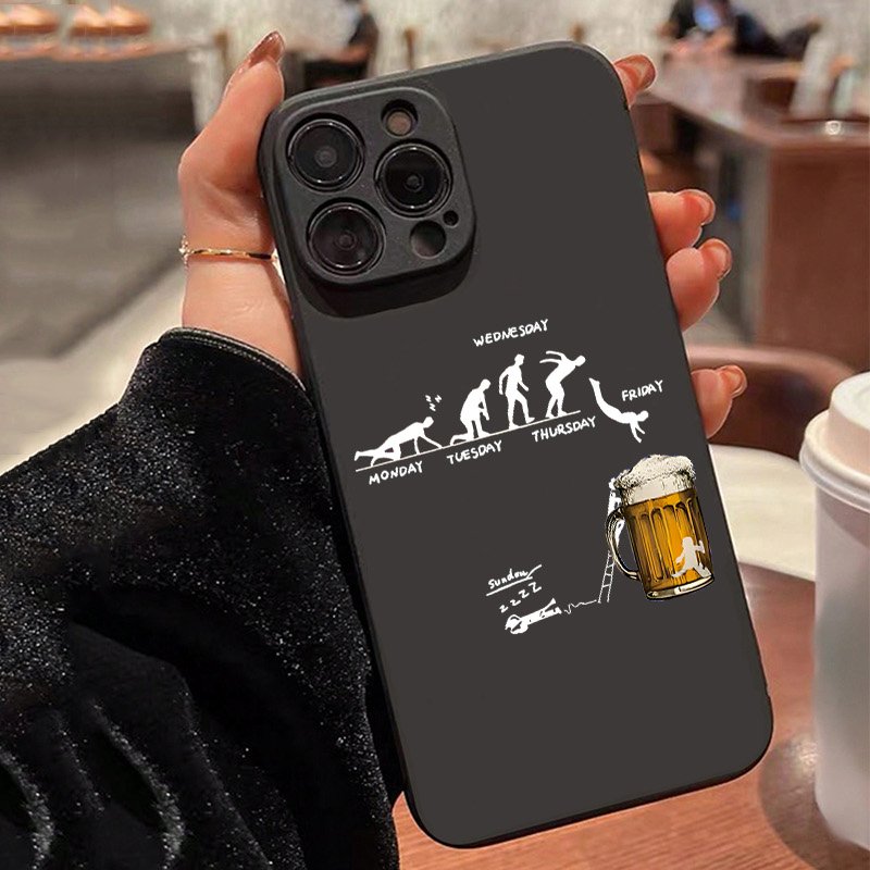 Samsung Galaxy A55 - เคสโทรศัพท์ลายเบียร์สุดสร้างสรรค์สำหรับ Samsung Galaxy A26 A25 A24