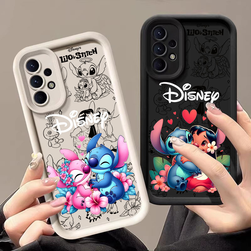 Samsung Galaxy A55 - เคสน้องแองเจิลและสติทช์ โคอาล่า ดิสนีย์ สำหรับ Samsung Galaxy