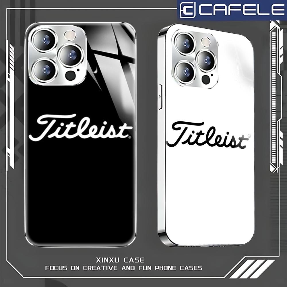 Apple Iphone 15 - เคสโทรศัพท์ลายลูกกอล์ฟ T-Titleists สำหรับ iPhone 17 16