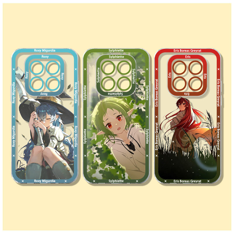 Xiaomi Redmi Note 13 - เอ็ม-มูโชกุ ที-เทนเซย์ ซิลฟิเอตเคสสำหรับเสี่ยวมี่ เรดมี่ โน้ต 15
