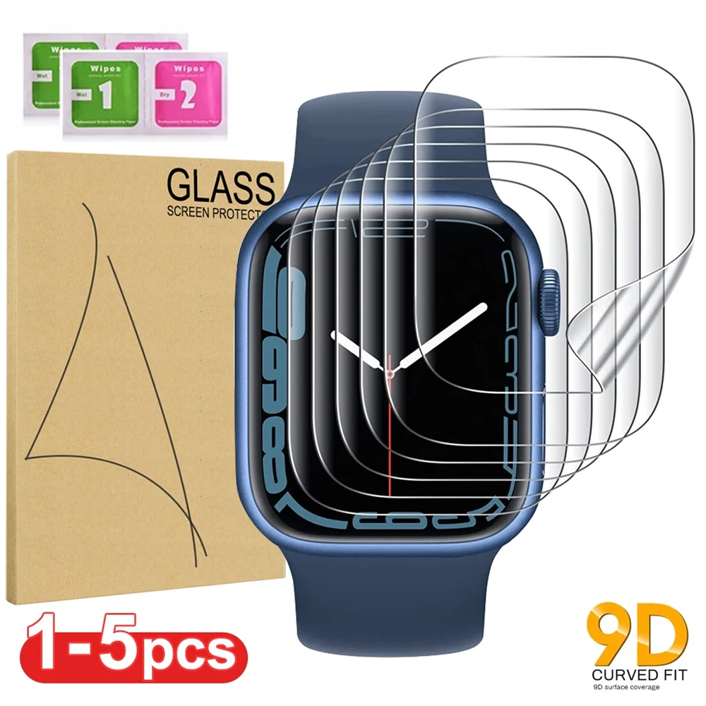 Hydrogel Screen Protector - ป้องกันหน้าจอสําหรับ Apple Watch Series 9 7
