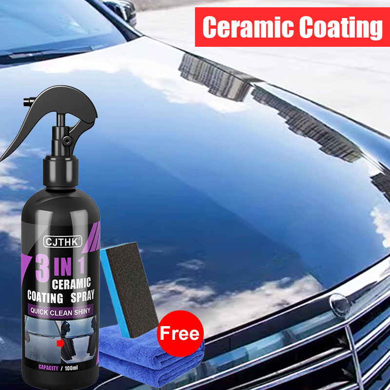 3 ใน 1 รถเซรามิค NANO Coating  - Nano Liquid Coating บทวิจารณ์และราคา