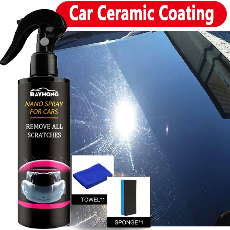 เคลือบเซรามิกสำหรับรถยนต์ สเปร - Nano Liquid Coating บทวิจารณ์และราคา