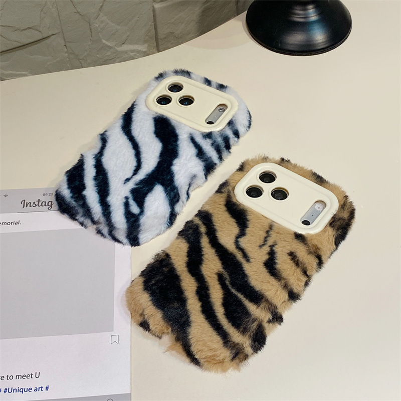 เคสโทรศัพท์ลายม้าลายหรูหรา ขนป - Apple Iphone 15 บทวิจารณ์และราคา