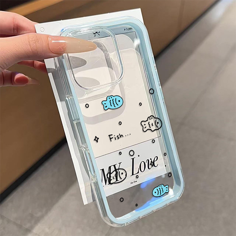 เคสใส 2in1 ลายปลาตัวเล็กน่ารัก - Samsung Galaxy A55 บทวิจารณ์และราคา