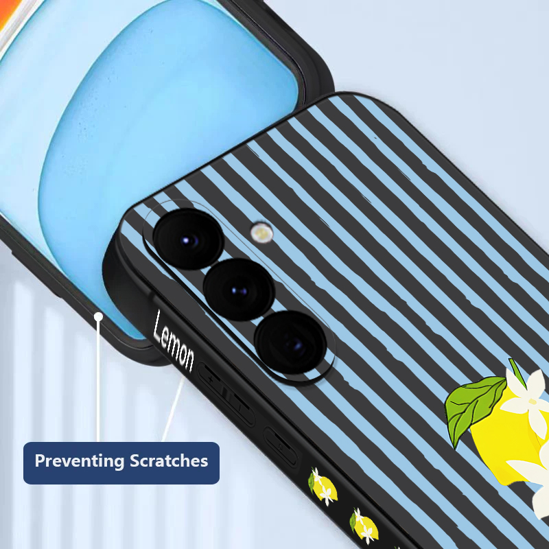 เคสโทรศัพท์ลายเส้นสีเลมอน TPU  - Samsung Galaxy A55 บทวิจารณ์และราคา