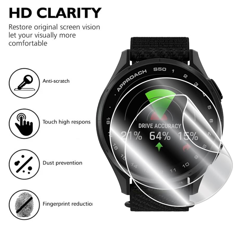 ป้องกันหน้าจอสําหรับ Garmin Ap - Hydrogel Screen Protector บทวิจารณ์และราคา