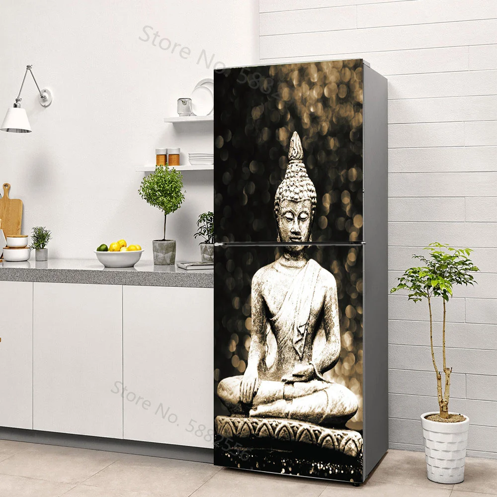 พระพุทธรูปศิลปะไวนิลสติ๊กเกอร์ - Full Cover Adhesive บทวิจารณ์และราคา