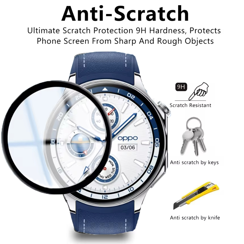 ตัวป้องกันหน้าจอสําหรับ OPPO W - Smartwatch Screen Film บทวิจารณ์และราคา