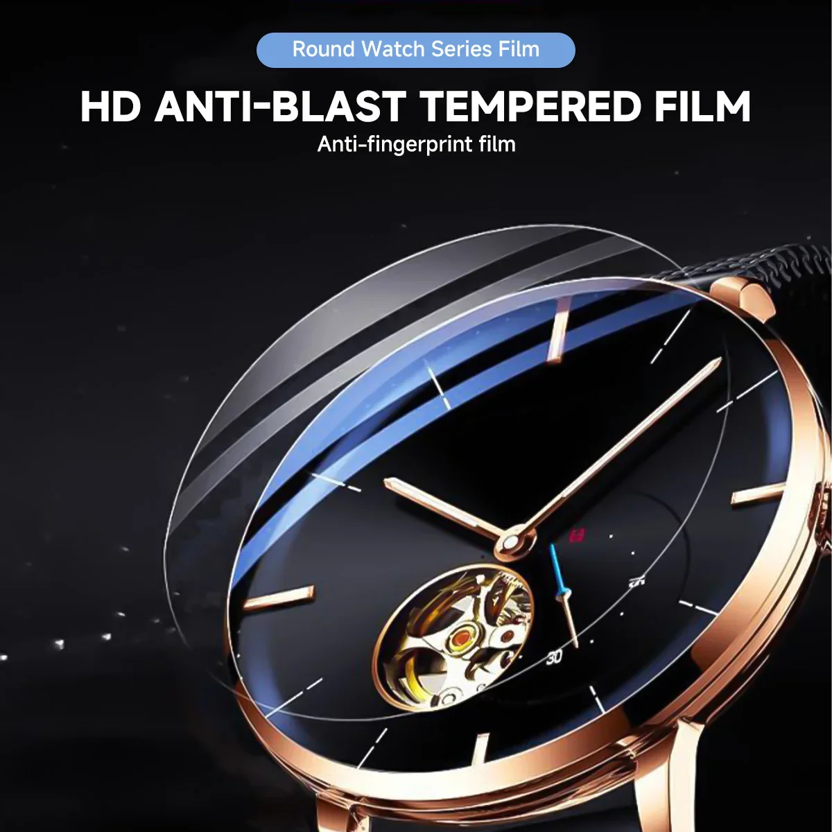 26-46 มม. กระจกนิรภัยอเนกประสง - Smartwatch Screen Film บทวิจารณ์และราคา