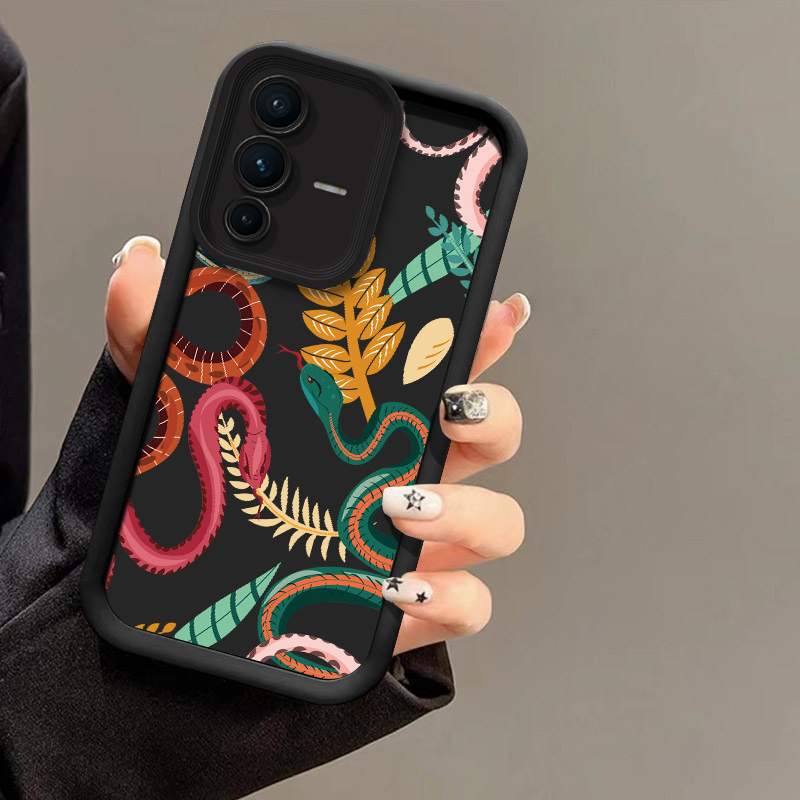 เคสโทรศัพท์ลายหนังงูสุดหรู สำห - Vivo V40 บทวิจารณ์และราคา