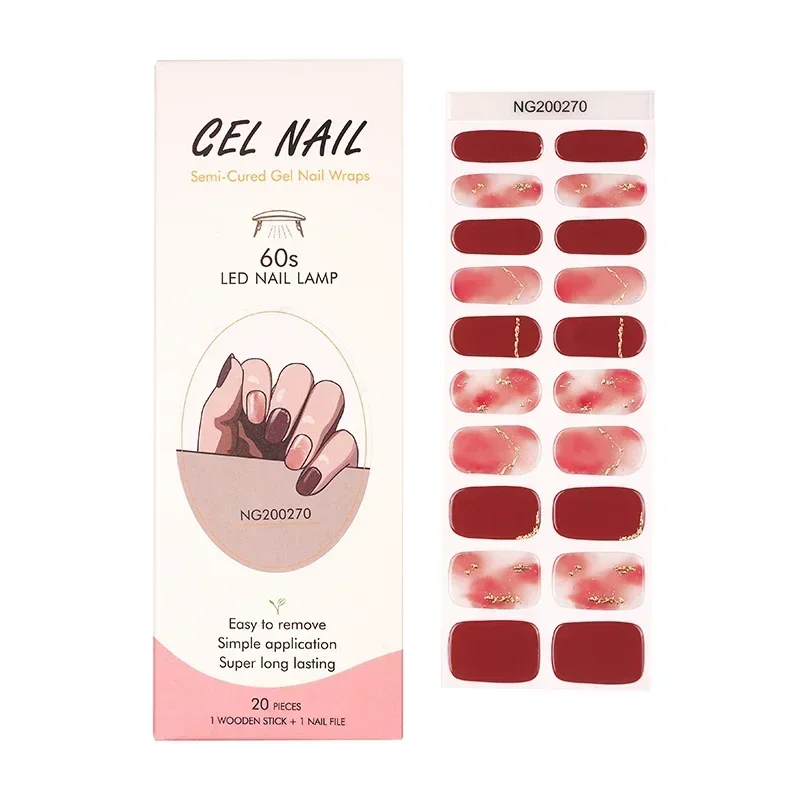 แผ่นเจลเคลือบเล็บแบบกึ่งแข็งกา - Full Cover Adhesive บทวิจารณ์และราคา