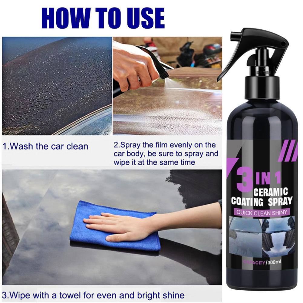 สเปรย์ทำความสะอาดรถยนต์ ขจัดคร - Nano Liquid Coating บทวิจารณ์และราคา