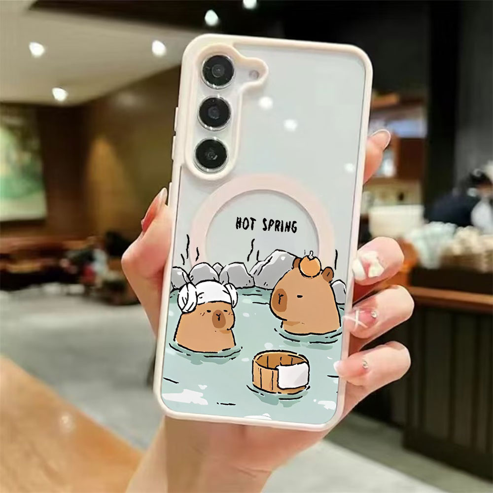 เคสโทรศัพท์แม่เหล็กใสลายคาปิบา - Samsung Galaxy S24 บทวิจารณ์และราคา