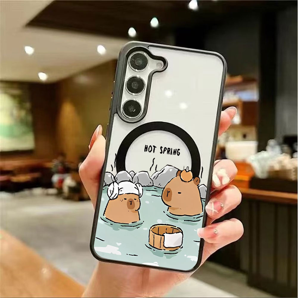 เคสโทรศัพท์แม่เหล็กใสลายคาปิบา - Samsung Galaxy S24 บทวิจารณ์และราคา