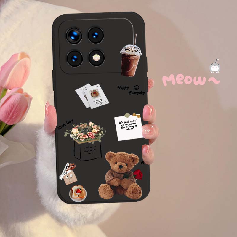 เคสโทรศัพท์นิ่มลายครีมช็อกโกแล - Xiaomi Poco X6 บทวิจารณ์และราคา
