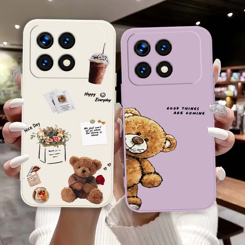 เคสโทรศัพท์นิ่มลายครีมช็อกโกแล - Xiaomi Poco X6 บทวิจารณ์และราคา